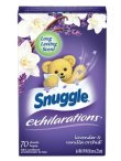 画像1: 【Snuggle/スナッグル】ドライヤーシート(70枚入り)：ラベンダー＆バニラオーキッド