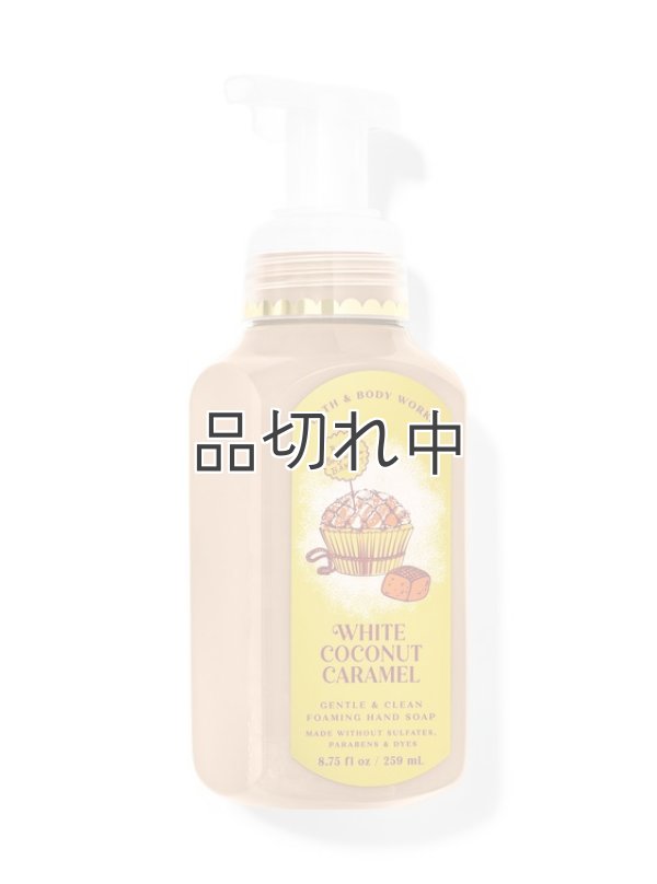 画像1: 【Bath&BodyWorks】フォーミングハンドソープ：ホワイトココナッツキャラメル