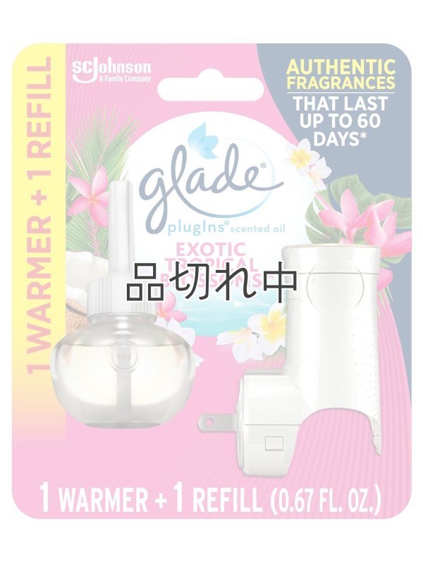 画像1: 【glade】プラグインオイル本体+リフィルセット：エキゾチックトロピカルブロッサム