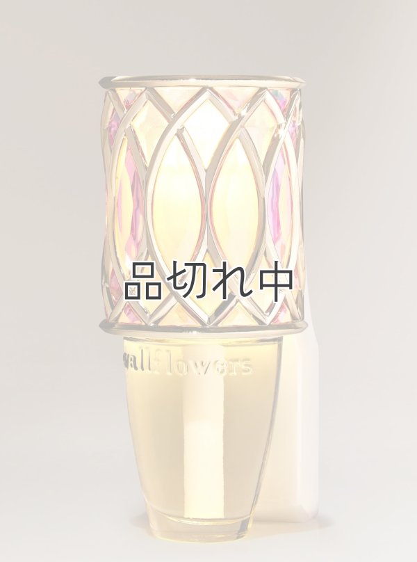 画像1: 【Bath&BodyWorks】香りの強さが調節できる★Wallflowers本体 Scent Control：ピンクアーモンドファセットナイトライト