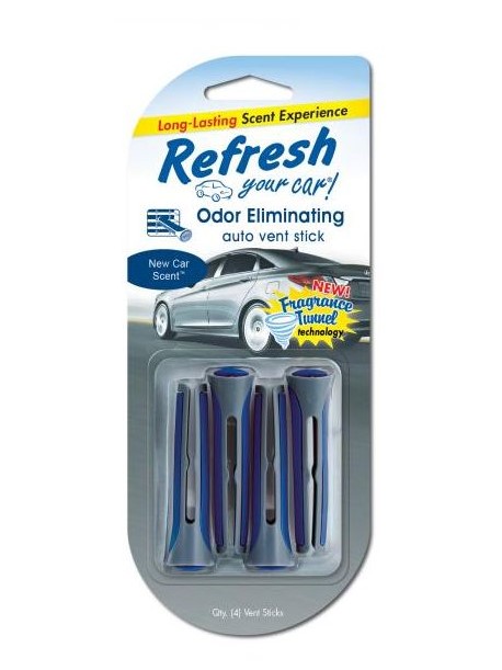 Refresh Your Car 車用芳香剤 Fragrance Tunnel 4本入り ニューカー ルームフレグランス専門店カジュアルスタイル