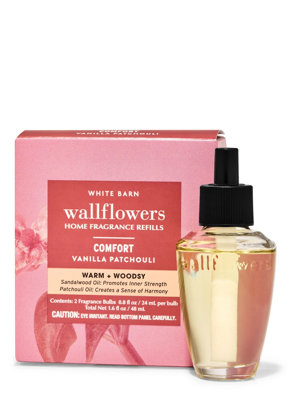 画像1: 【Bath&BodyWorks】Wallflowers詰替リフィル(2個入り)：Comfort バニラパチョリ