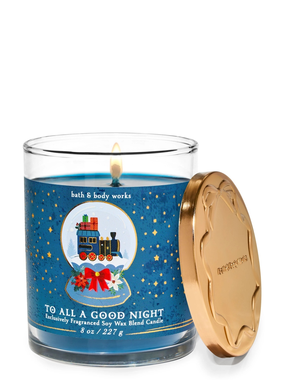 画像1: 【Bath&BodyWorks】シグネチャー1-wickキャンドル（8oz）：To All a Good Night