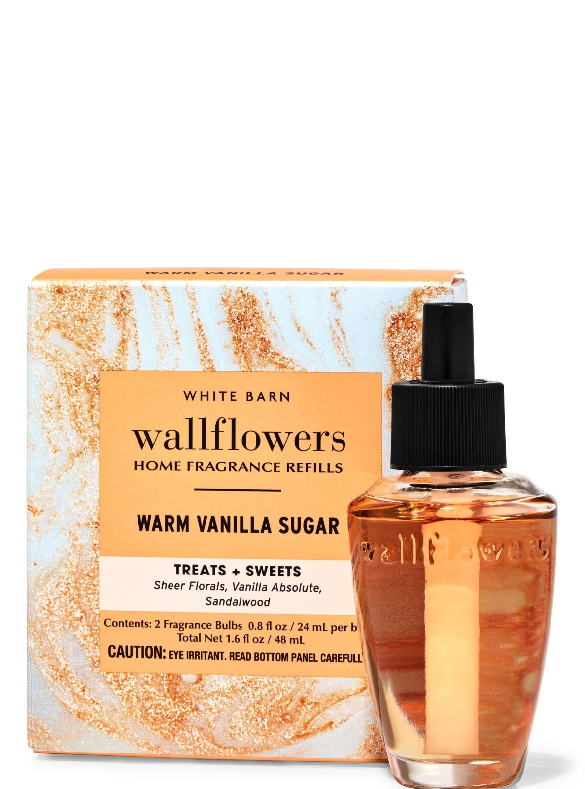 画像1: 【Bath&BodyWorks】Wallflowers詰替リフィル(2個入り)：ウォームバニラシュガー