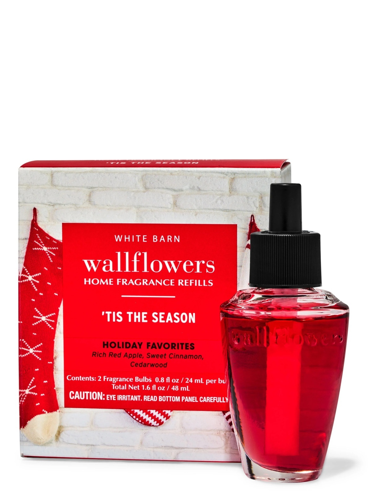 画像1: 【Bath&BodyWorks】Wallflowers詰替リフィル(2個入り)：Tis the Season