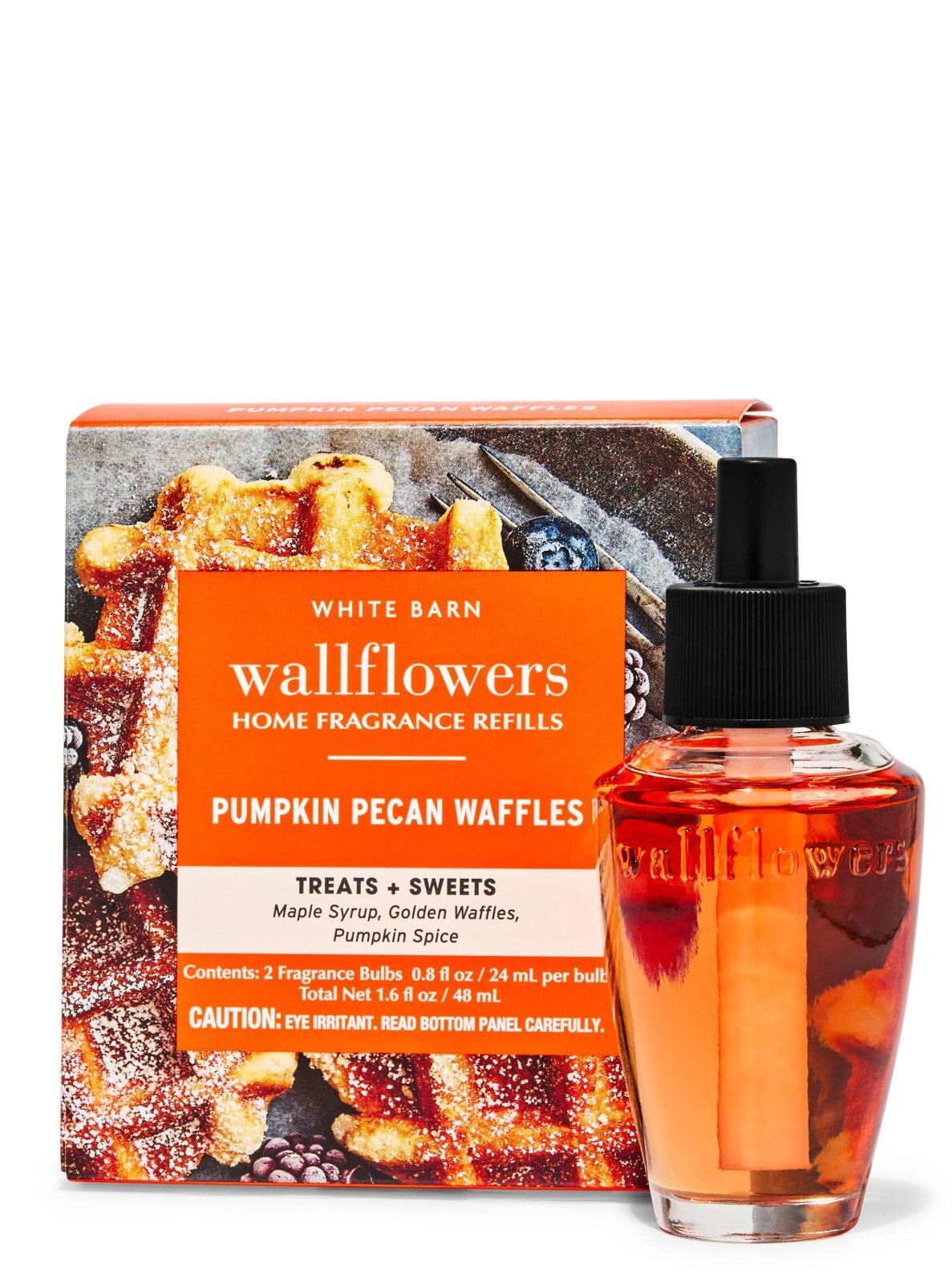 画像1: 【Bath&BodyWorks】Wallflowers詰替リフィル(2個入り)：パンプキンピーカンワッフル