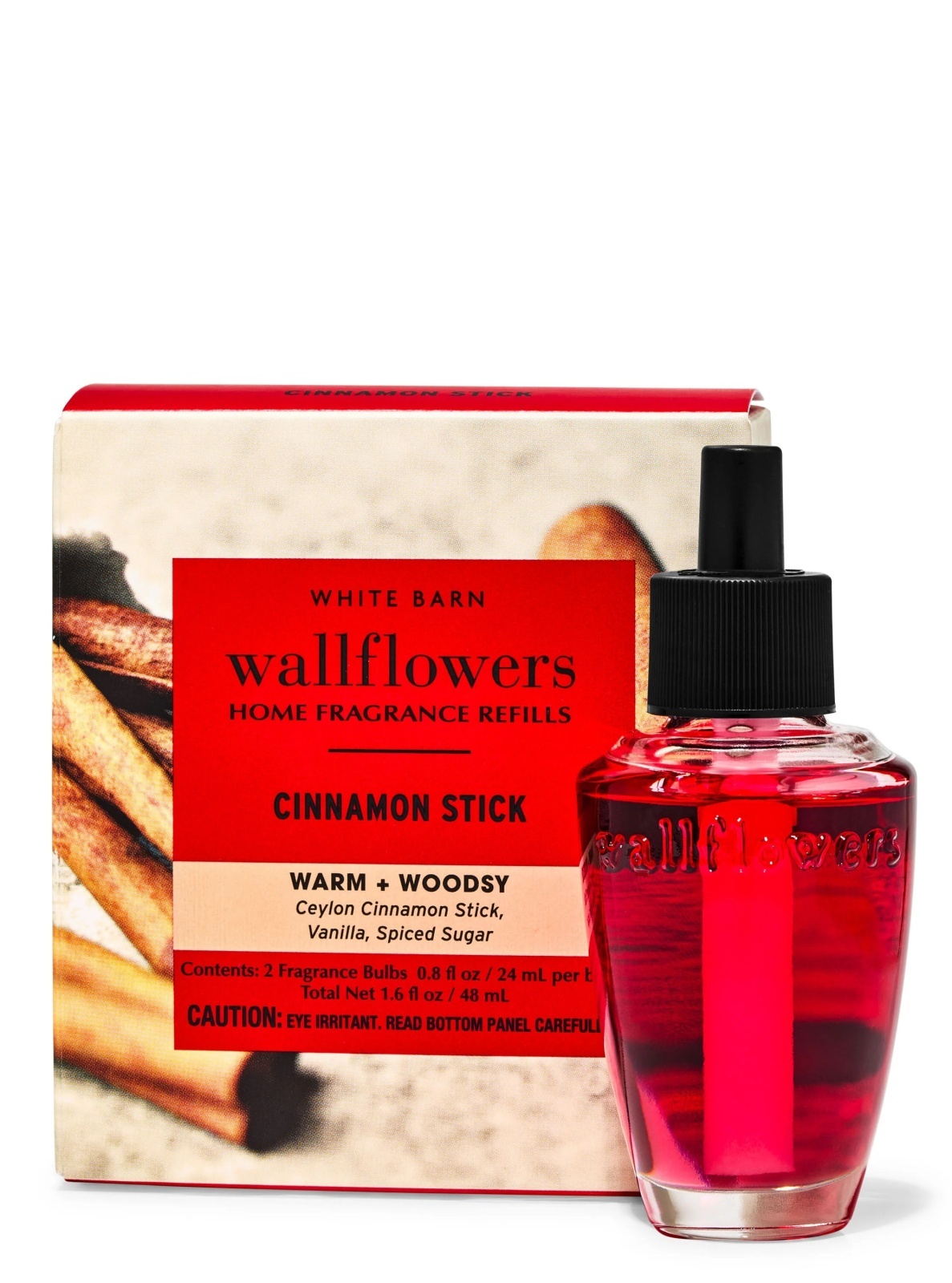 画像1: 【Bath&BodyWorks】Wallflowers詰替リフィル(2個入り)：シナモンスティック