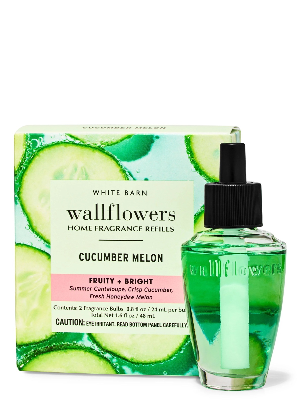 画像1: 【Bath&BodyWorks】Wallflowers詰替リフィル(2個入り)：キューカンバーメロン