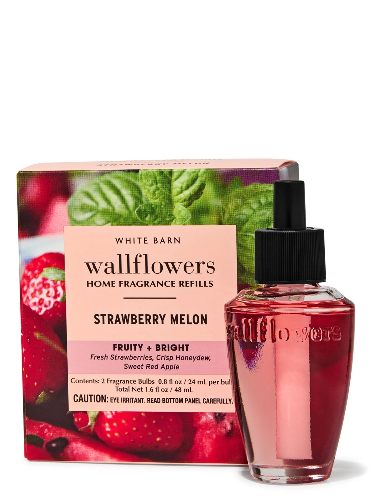 画像1: 【Bath&BodyWorks】Wallflowers詰替リフィル(2個入り)：ストロベリーメロン